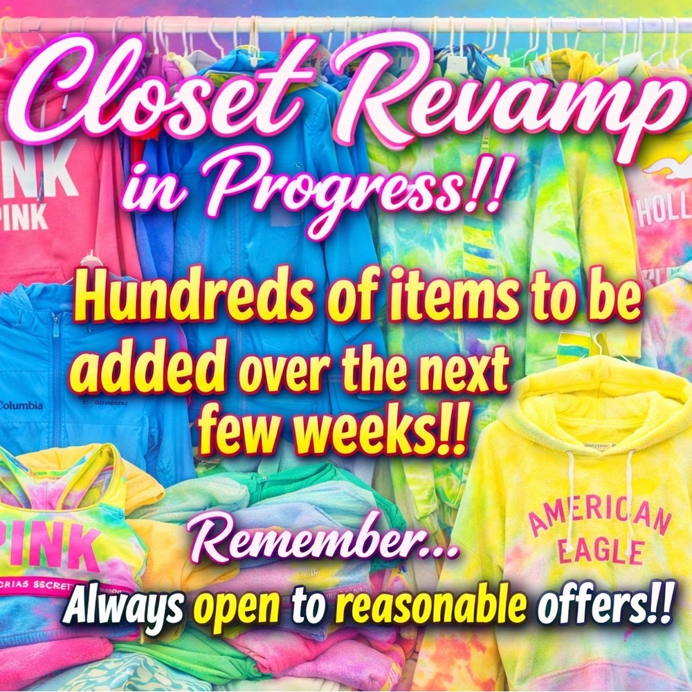 Out with the old and in with the new!!